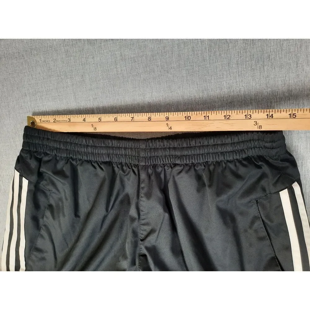 Adidas Climalite Men Large Drawstring Elastic Waist Sweat Jogger Pants Ankle Zip - Picture 2 of 8